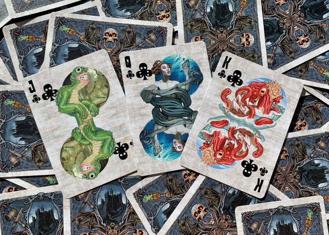 Monster v2 Gilded Bicycle Playing Cards - Image 8