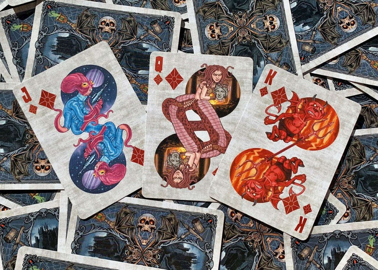 Monster v2 Gilded Bicycle Playing Cards - Image 9