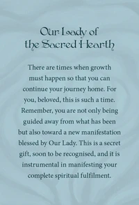 Mother Mary Oracle Pocket Edition Blue Angel - Image 5