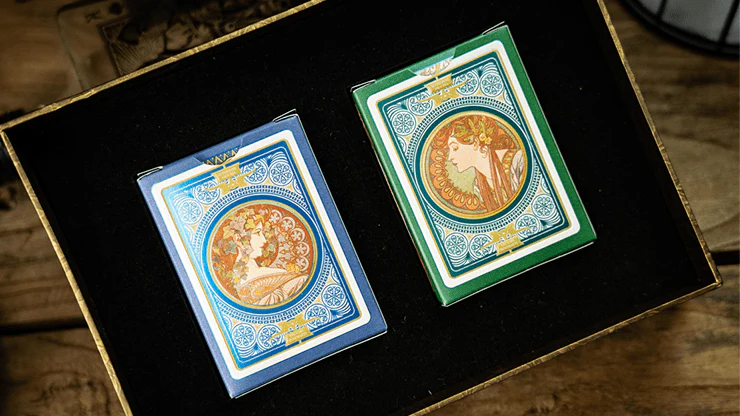 Mucha Mucha Holo Edition Box Set (2 Decks) Playing Cards - Image 5