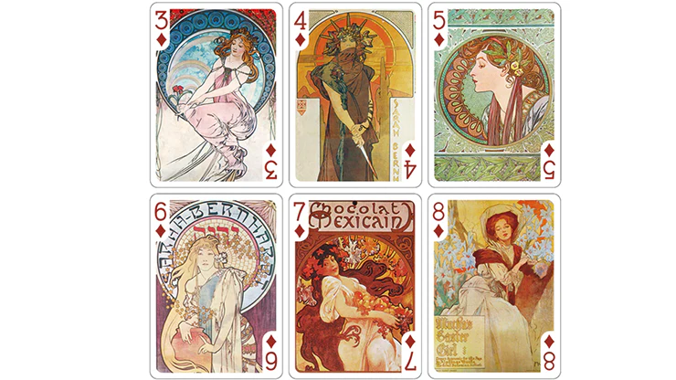 Mucha Zodiac Special Edition Playing Cards TCC - Image 3