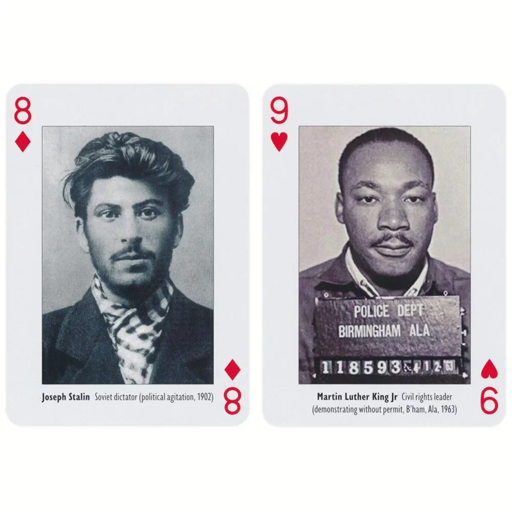 Mugshots Playing Cards by Piatnik - Deal with the Infamous and the Iconic - Image 4