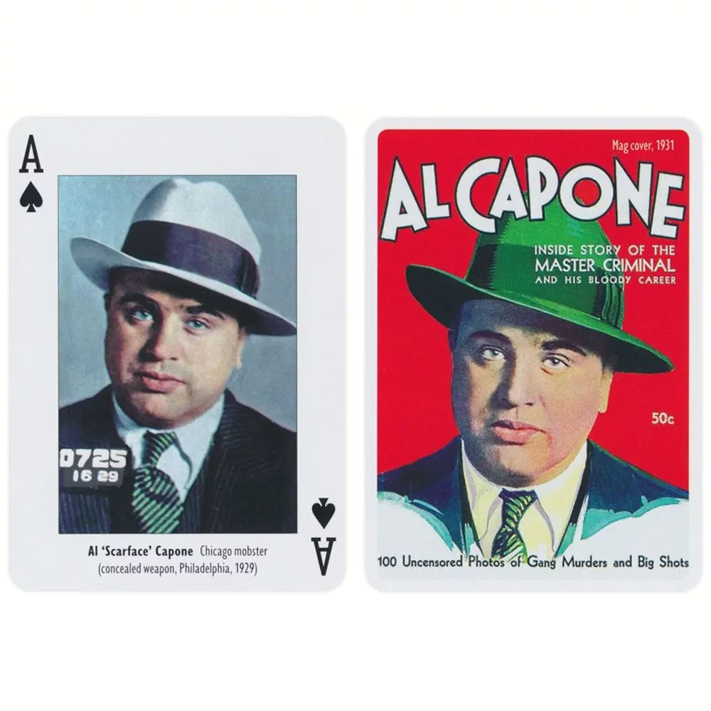 Mugshots Playing Cards by Piatnik - Deal with the Infamous and the Iconic - Image 8