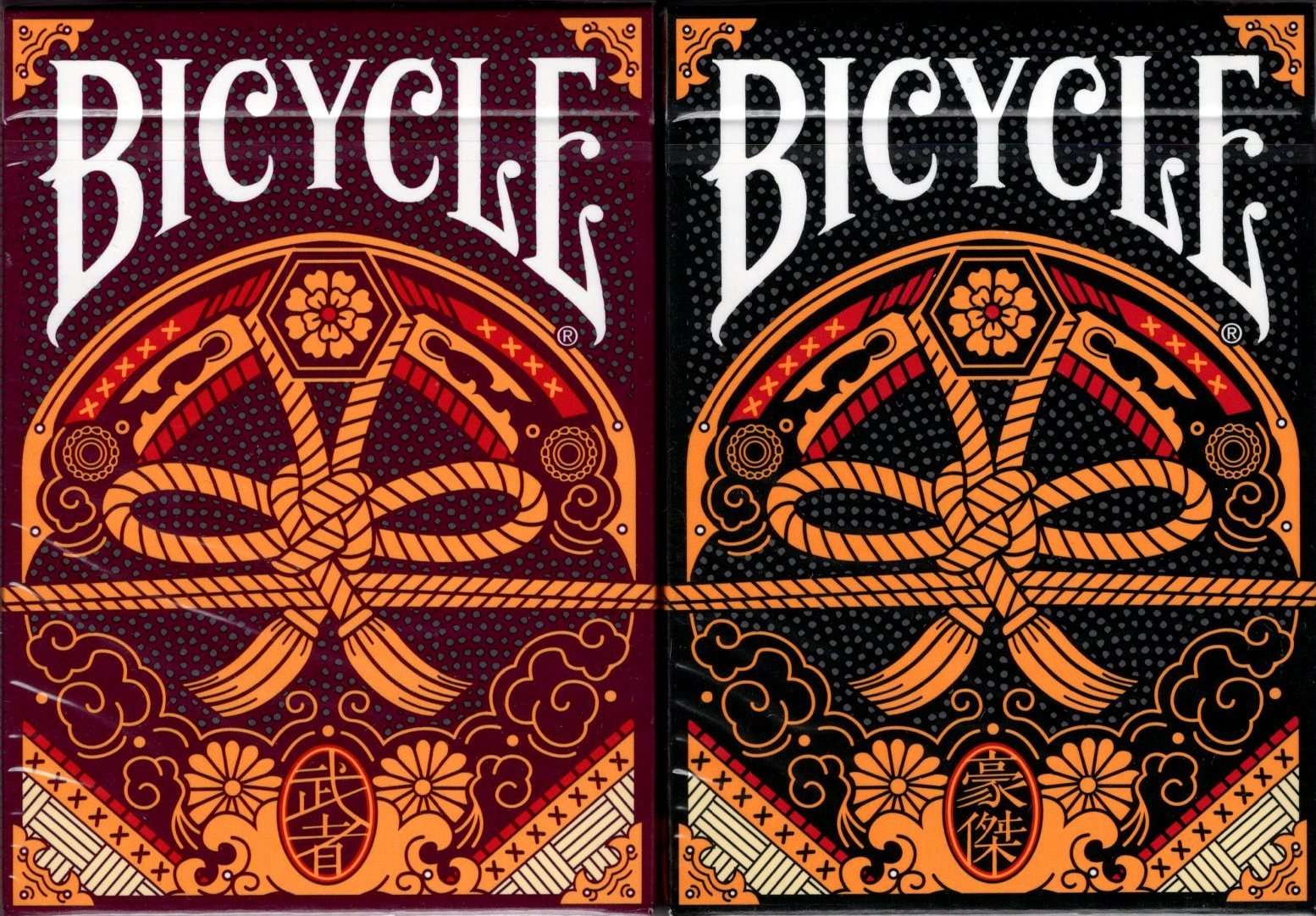 Musha & Goketsu Bicycle Playing Cards 2 Deck Set
