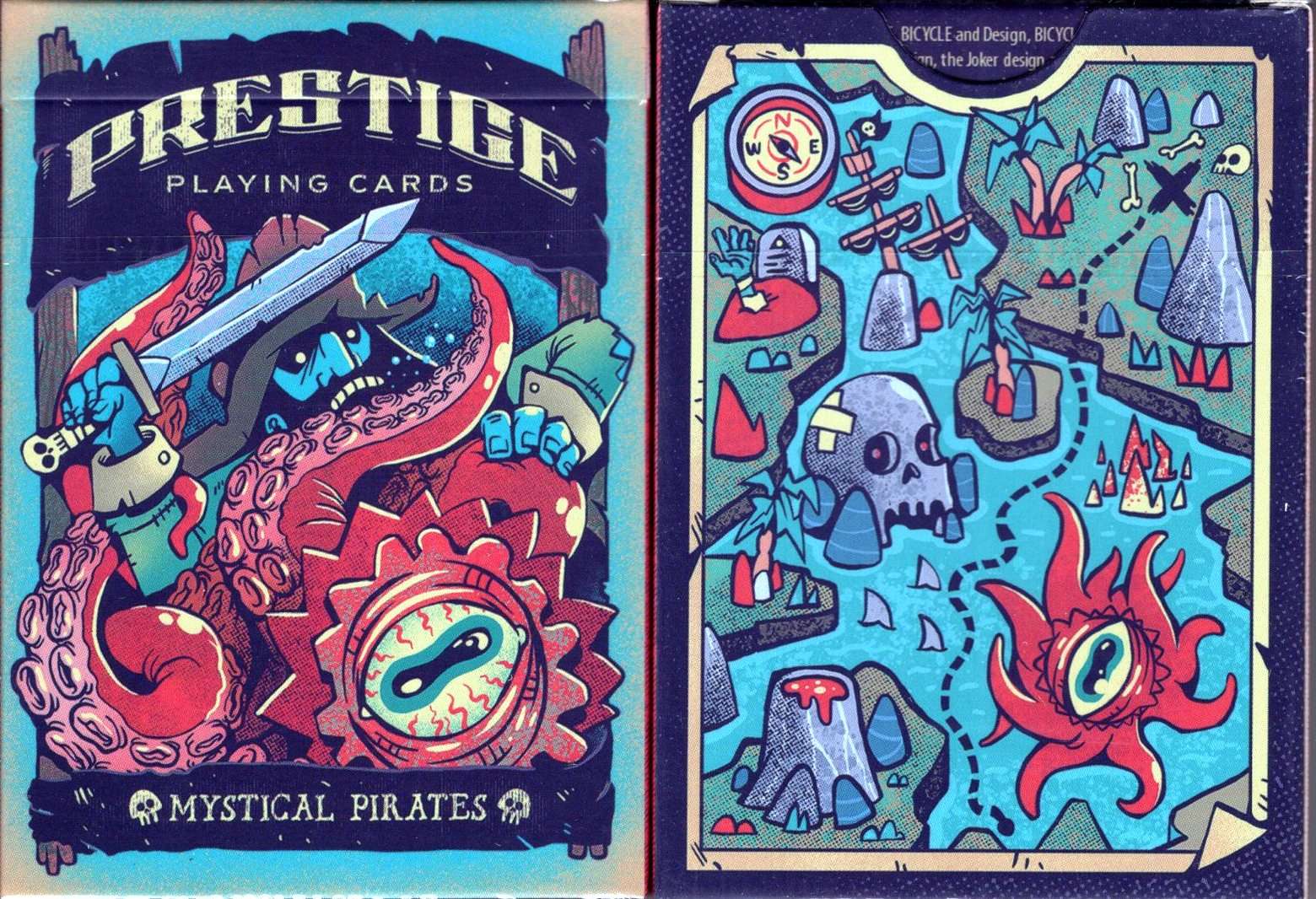 Mystical Pirates Playing Cards USPCC