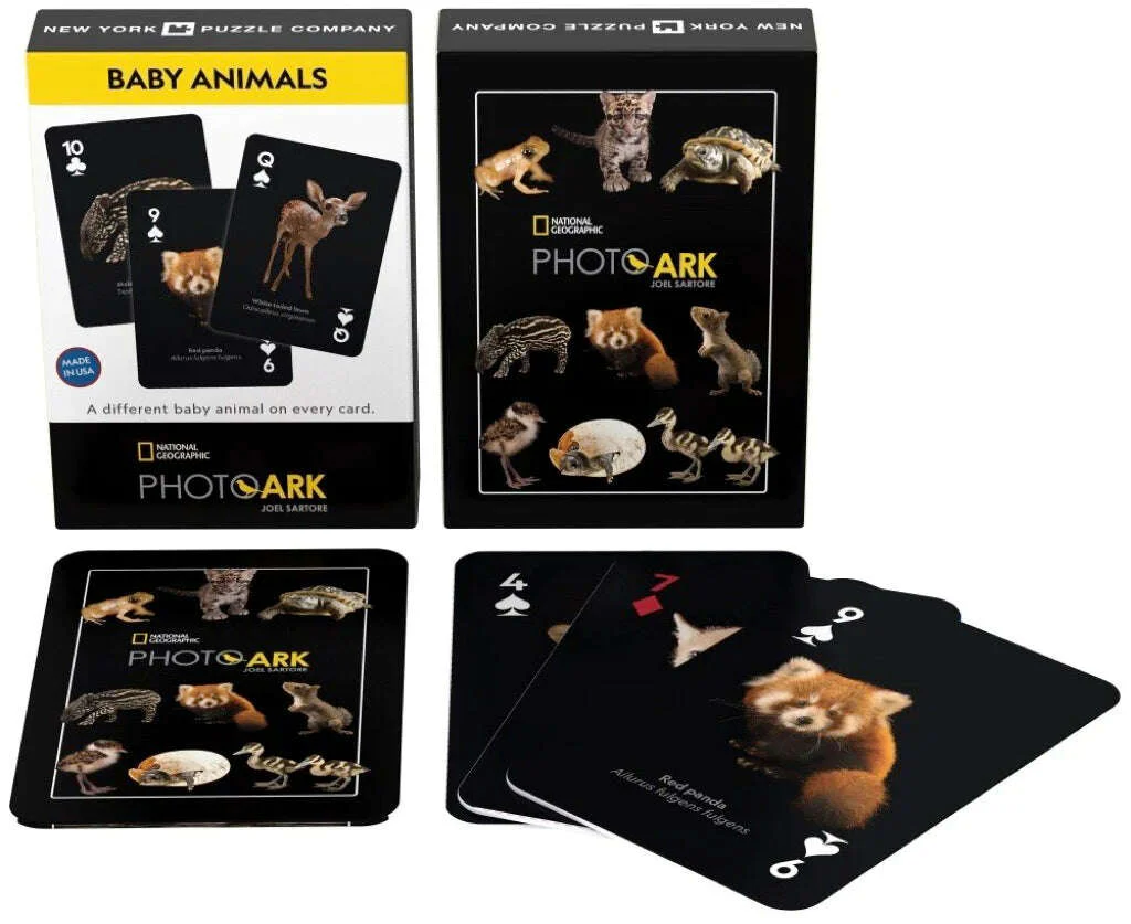 National Baby Animals Playing Cards NYPC - Image 3