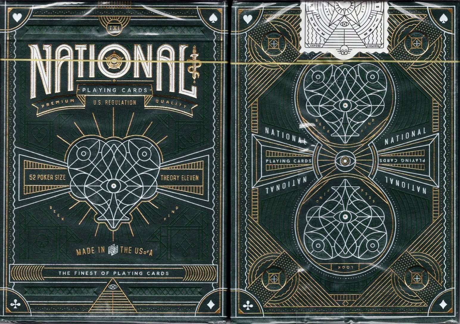 National Green Playing Cards by Theory11 - Unravel the Mystery - Image 7