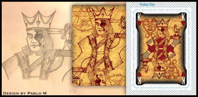 NECRONOMICON Foil Tuck Bicycle Playing Cards - Image 3