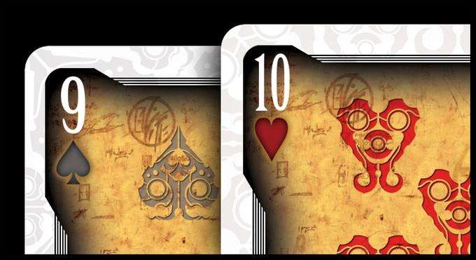 NECRONOMICON Foil Tuck Bicycle Playing Cards - Image 4