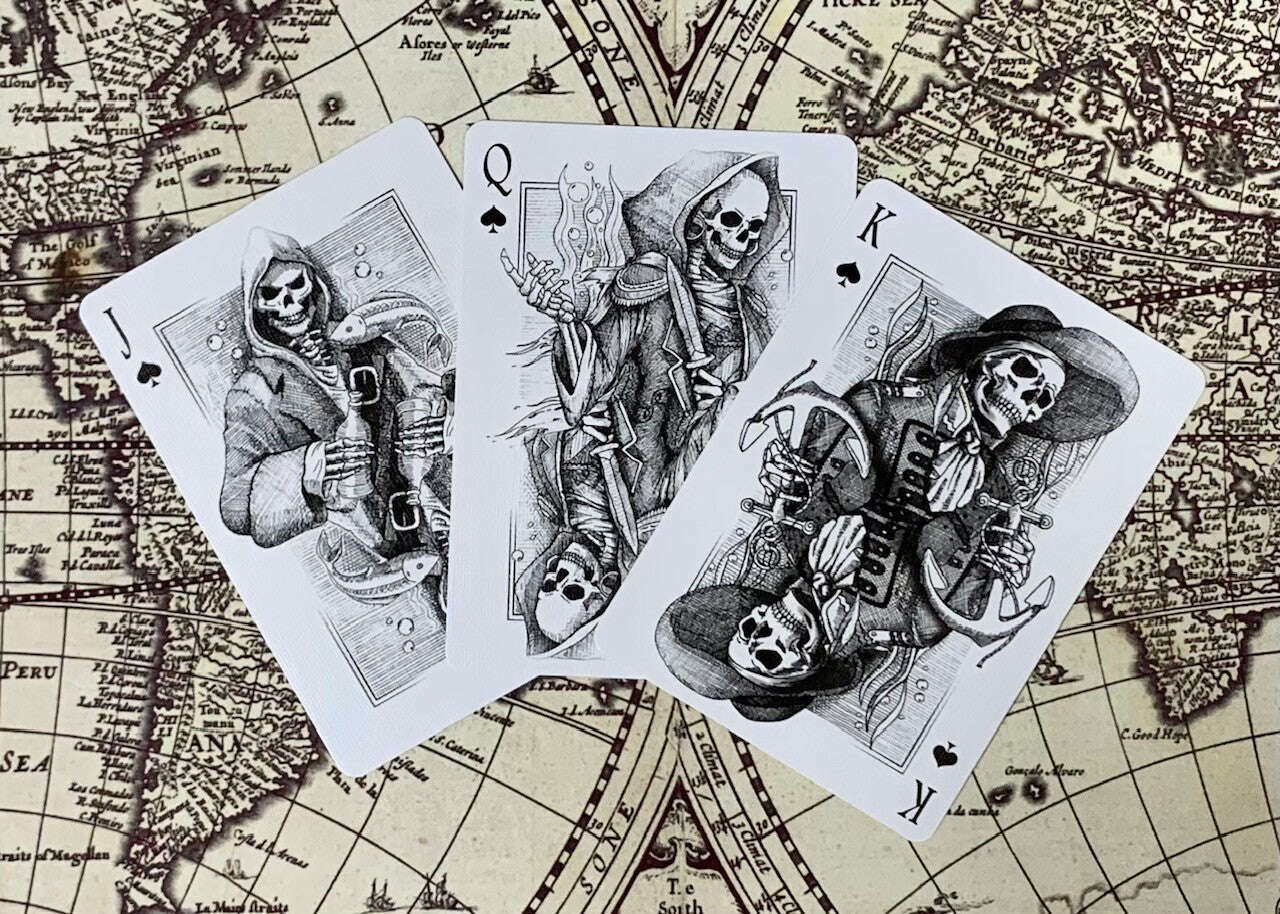 Neptune's Graveyard Bicycle Playing Ships Edition (Unwrapped) - Image 3