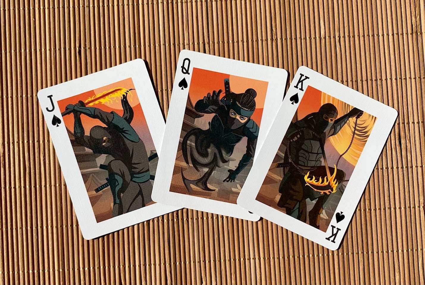 Ninja Bicycle Playing Cards - Image 5