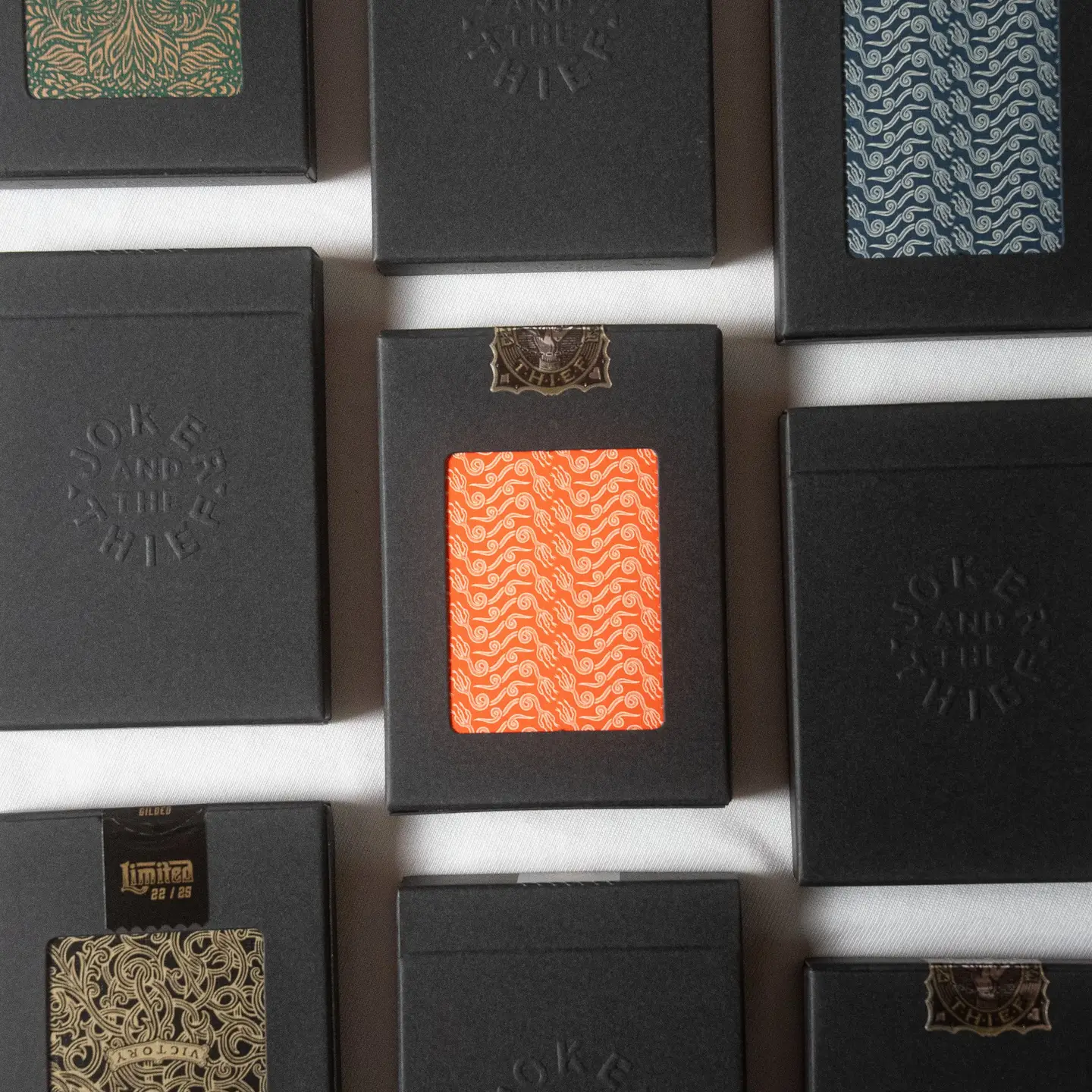 No Borders Edition 2 Crown Back RED Playing Cards by Joker and the Thief - Image 2