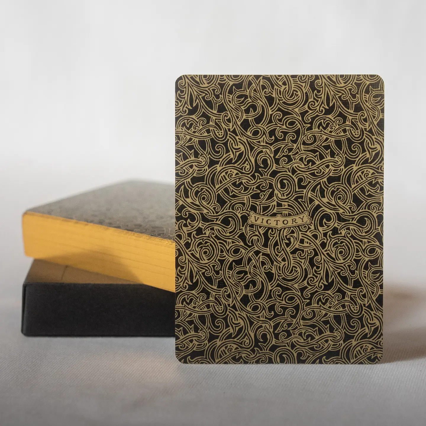 No Borders Edition 2 Victory Back Gold Gilded Limited Edition Playing Cards by Joker and the Thief
