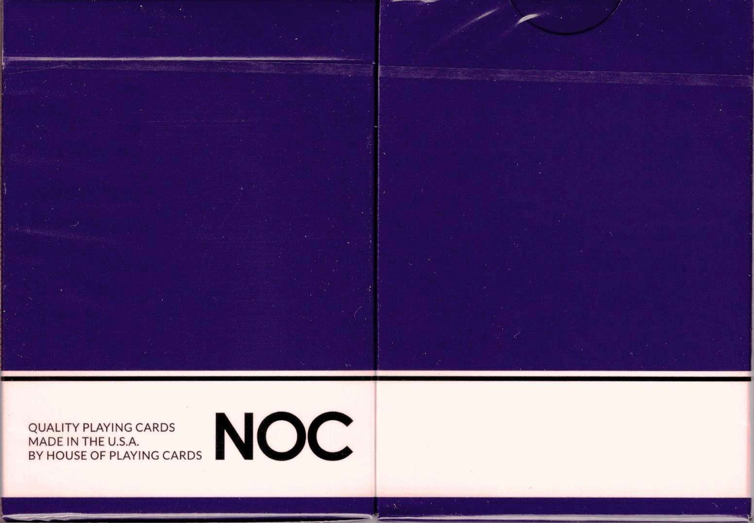 NOC Original Purple Playing Cards USPCC