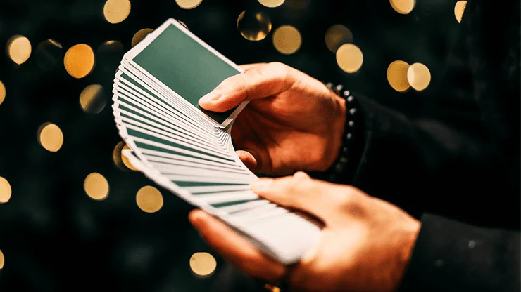 NOC Winter Survival Green Playing Cards USPCC - Image 5