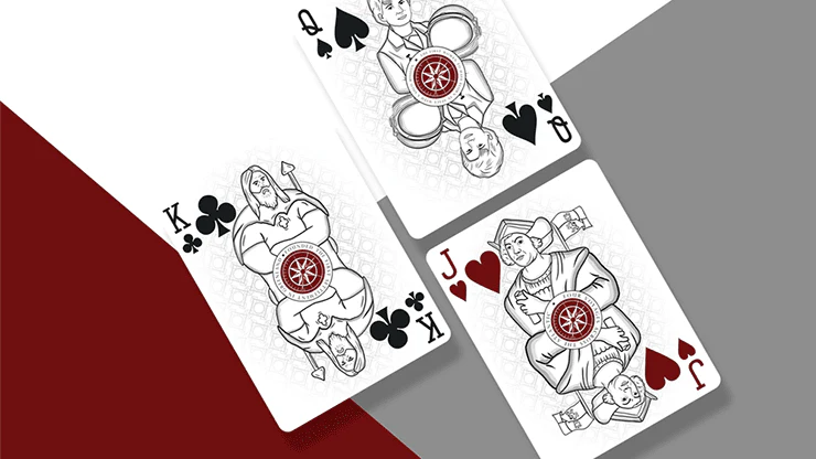 North Star Red Playing Cards USPCC - Image 3