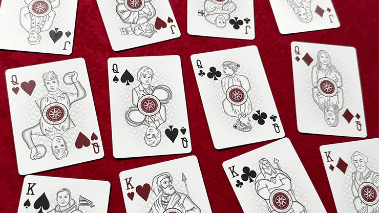 North Star Red Playing Cards USPCC - Image 4