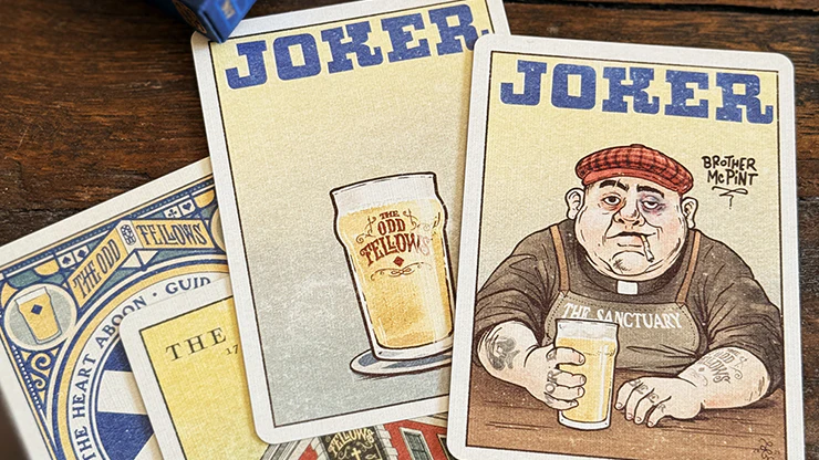 Odd Fellow Brother McPint MINI Playing Cards by Stockholm17 - Image 5