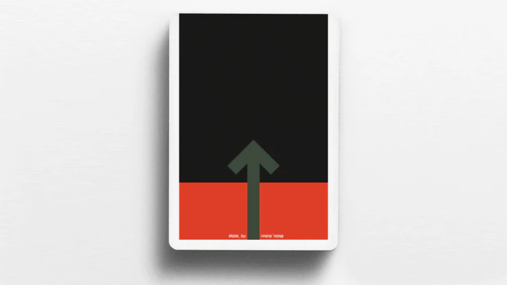 Offset Orange Touch Cardistry Playing Cards USPCC - Image 6