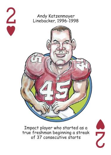 Ohio State Football Heroes Playing Cards - Image 5