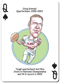 Ohio State Football Heroes Playing Cards - Image 6