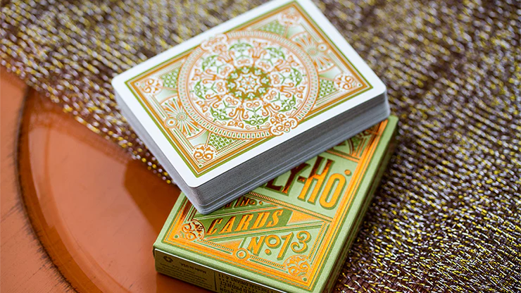 Olive Tally-Ho Limited Edition Playing Cards - Image 2