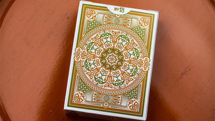 Olive Tally-Ho Playing Cards - Image 6