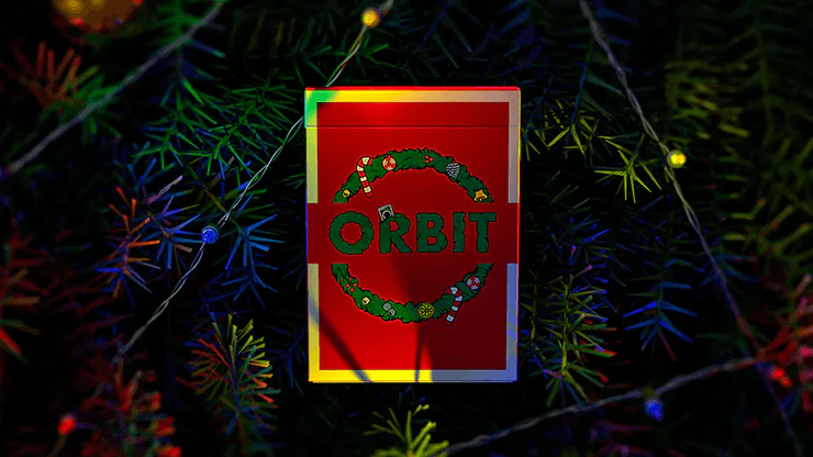 Orbit Christmas v2 Playing Cards USPCC - Image 3