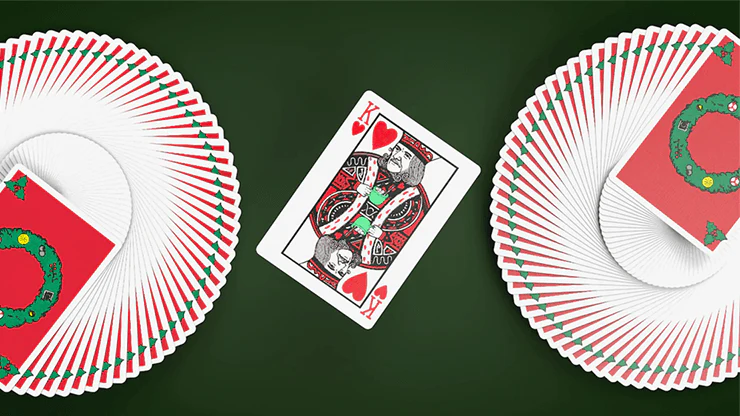 Orbit Christmas v2 Playing Cards USPCC - Image 4