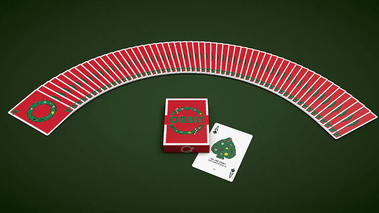 Orbit Christmas v2 Playing Cards USPCC - Image 5