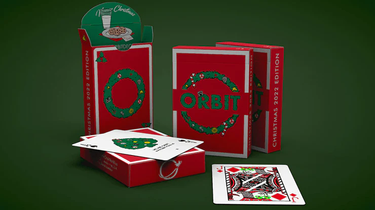 Orbit Christmas v2 Playing Cards USPCC - Image 6