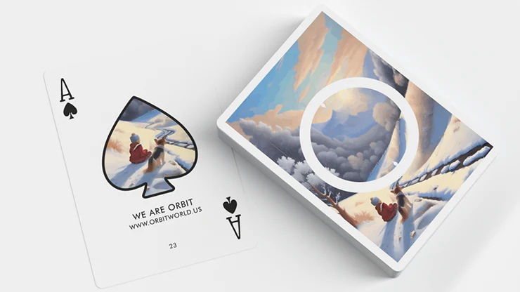 Orbit Christmas V3 Playing Cards - Image 5