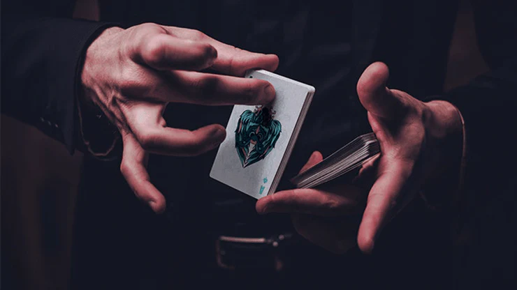 Owl Blue Playing Cards HCPC - Image 2