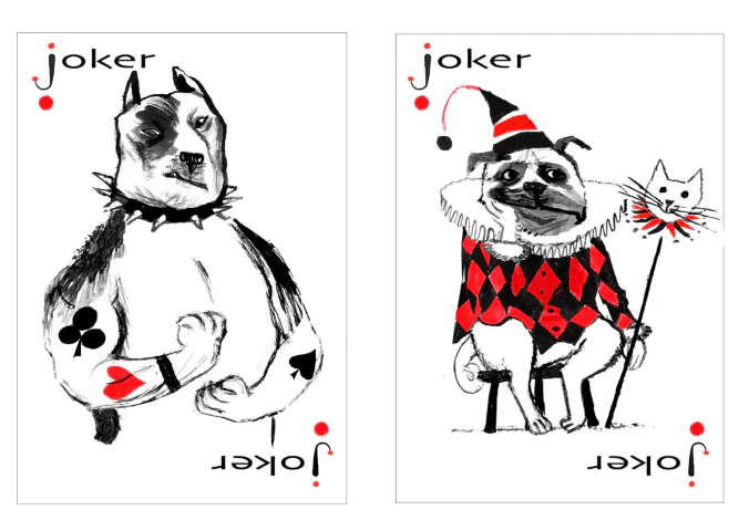 Pack of Dogs Playing Cards USPCC - Image 3