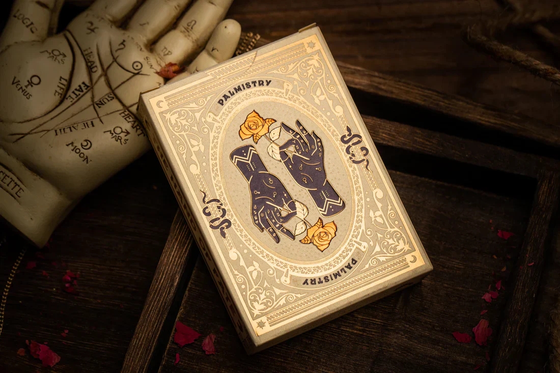 Palmistry Playing Cards Silver Golden Ivory Edition TWPCC - Image 5