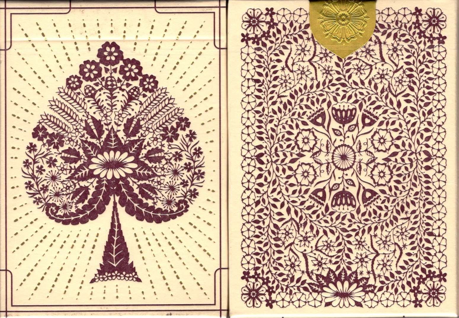 Papercuts Intricate Hand-Cut Playing Cards USPCC