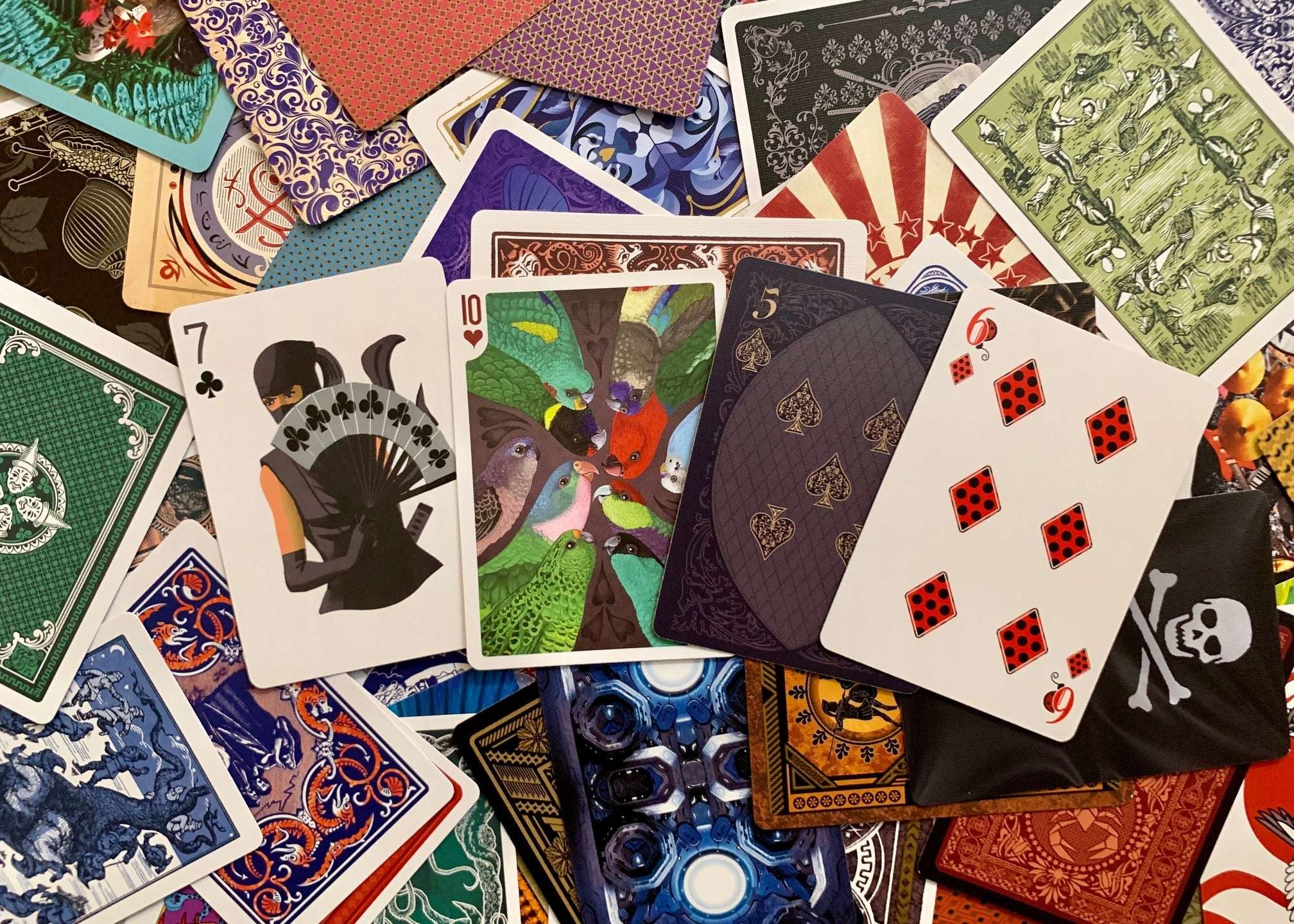 PCD 5th Anniversary Gilded Playing Cards USPCC - Image 3
