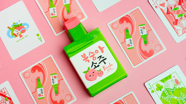 Peach SOJU Playing Cards - Image 3