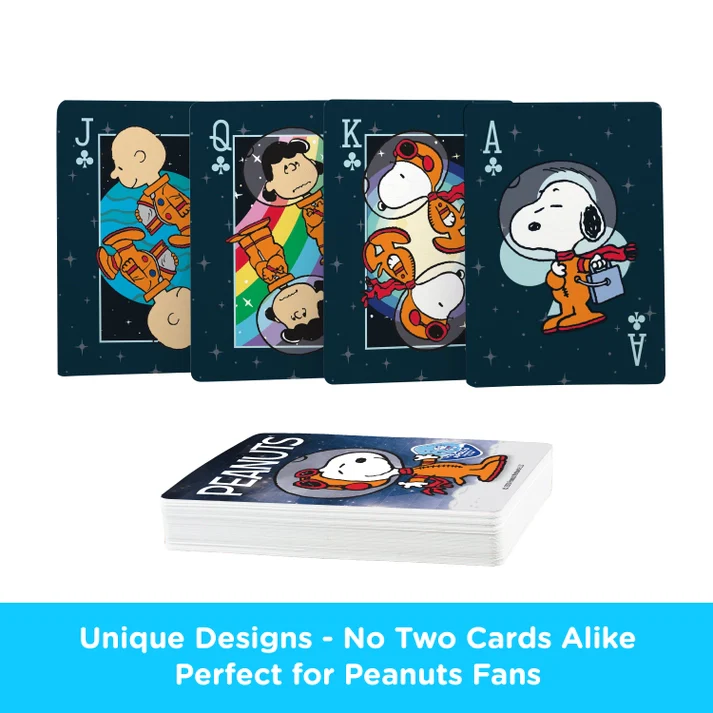 Peanuts Snoopy in Space Playing Cards by Aquarius - Image 3