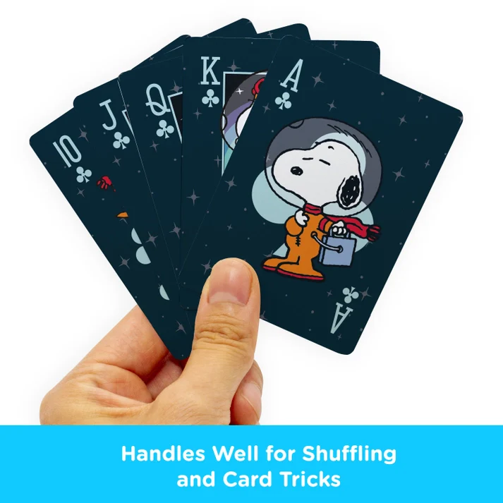 Peanuts Snoopy in Space Playing Cards by Aquarius - Image 7