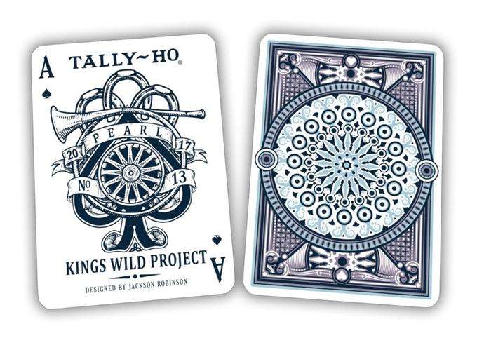 Pearl Tally-Ho Circle Back Playing Cards - Image 7
