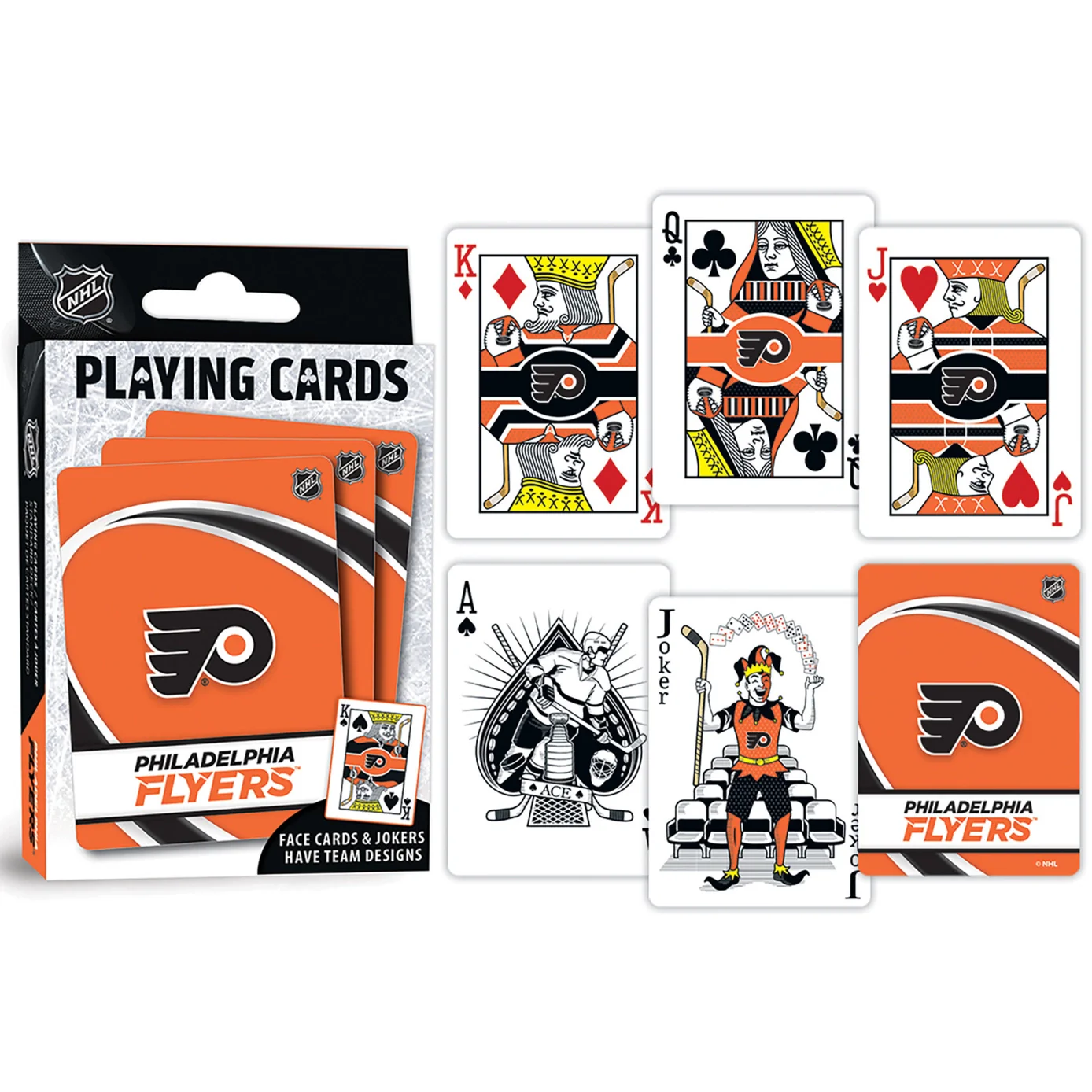 Philadelphia Flyers Playing Cards by Masterpieces - Image 3