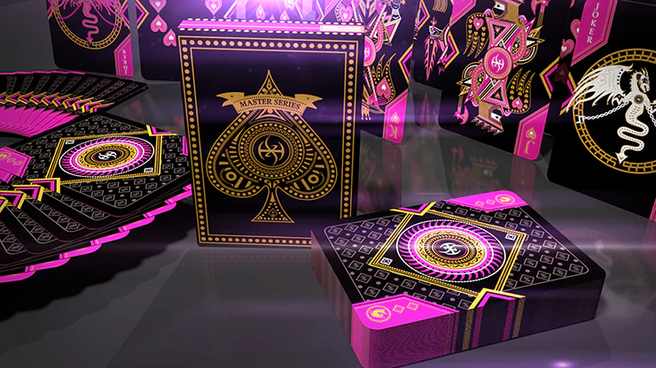 Pink Ruby Lordz Playing Cards USPCC - Image 6
