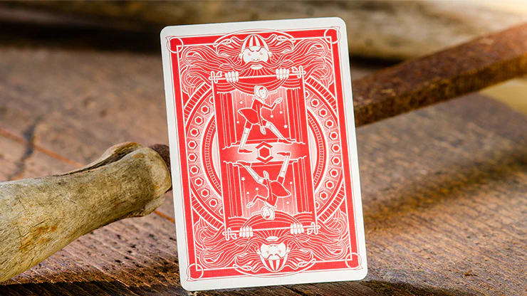 Pinocchio Vermilion Red Playing Cards USPCC - Image 7