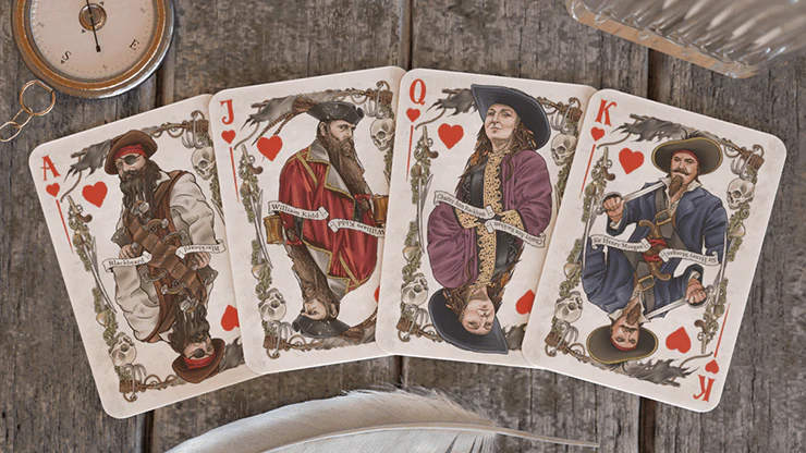 Pirate Brain Vessel Playing Cards USPCC - Image 5