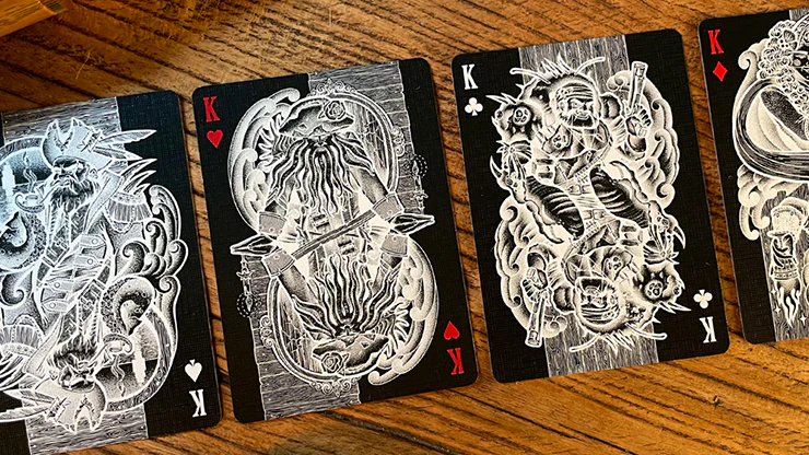 Pirate (Night) Playing Cards with Mechanical Box - Image 2