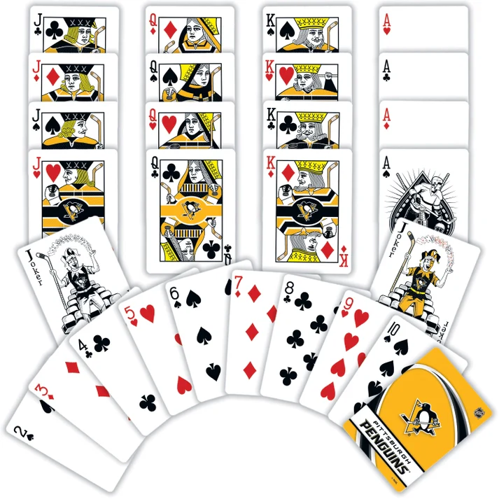 Pittsburgh Penguins Playing Cards by Masterpieces - Image 2
