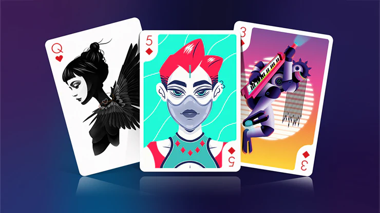 Playing Arts Future Chapter 1 Playing Cards USPCC - Image 2