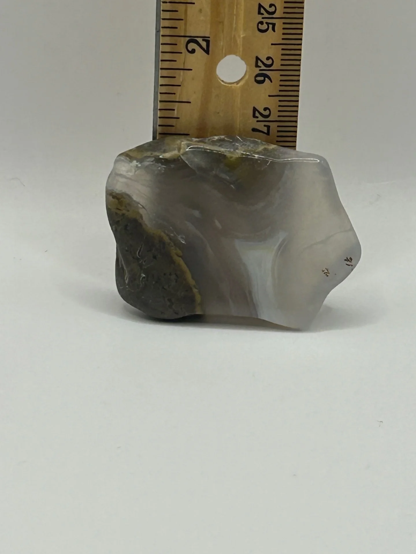 Polished Thunderegg with Agate Bands - Image 3