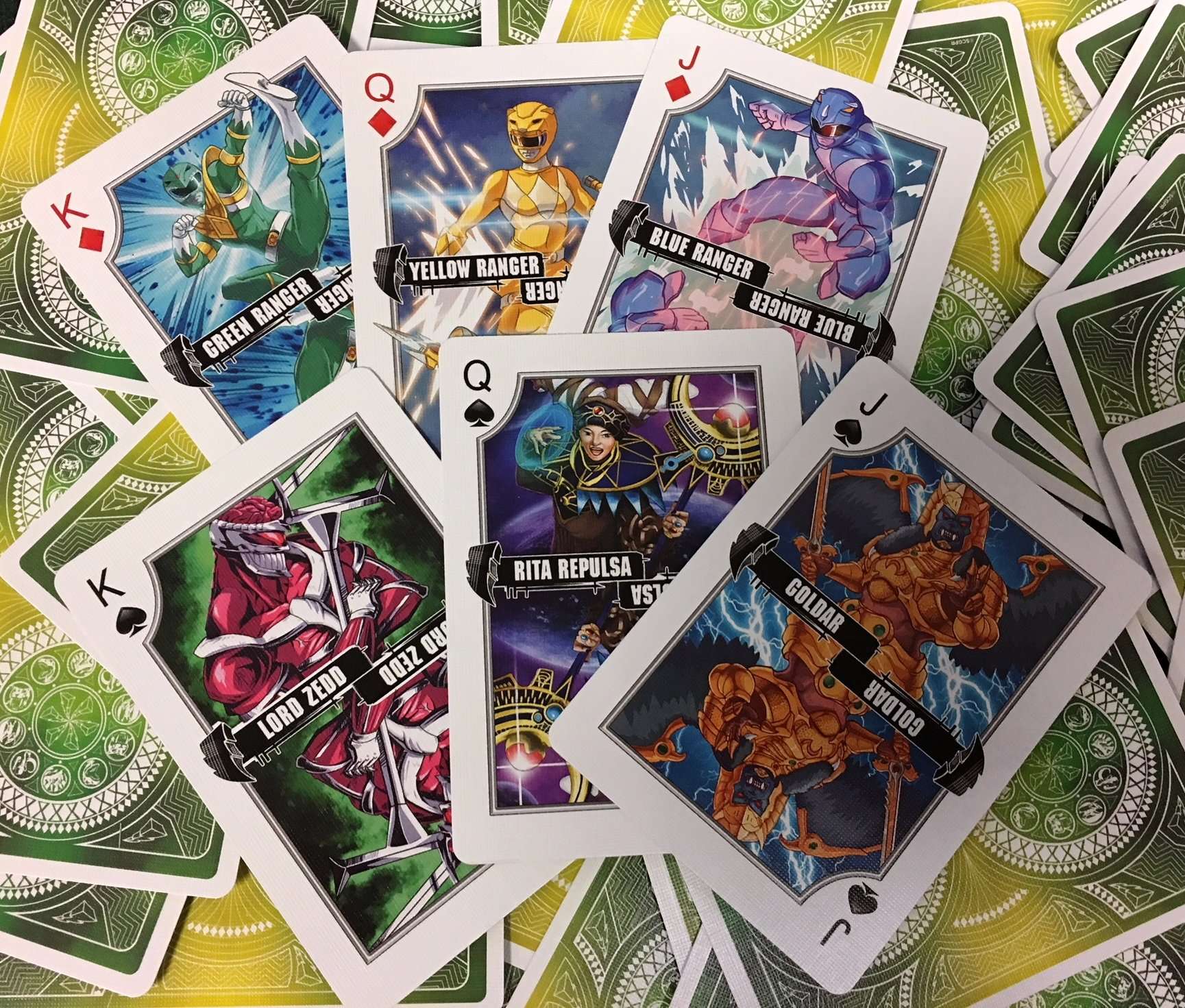 Power Rangers Bicycle Playing Cards - Image 2